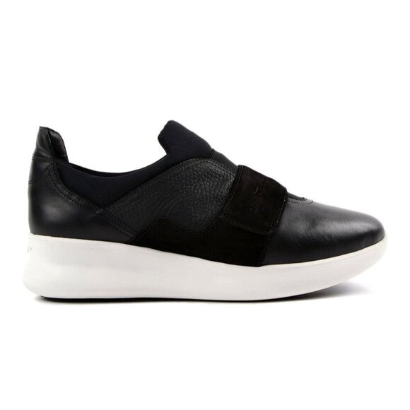 Salvatore Ferragamo Dion Slip On Sneaker Size 43.5 10.5 EE Mens Black $595 - Picture 1 of 16